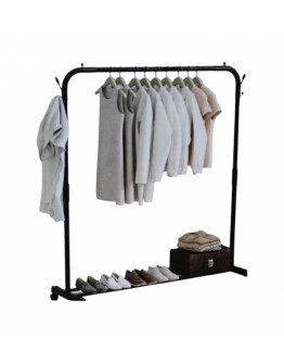 Стойка щендер за дрехи и обувки метален